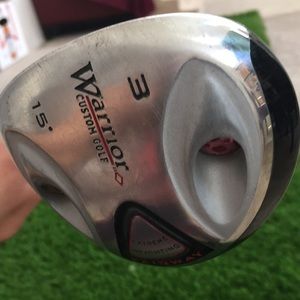 Warrior-left handed/ rare 3 wood/custom golf club!